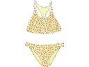 (取寄) ホビー キッズ チェリー メドレー フリル ブラレット アンド ヒップスター セット (ビッグ キッズ) Hobie Kids Cherry Medley Flounce Bralette and Hipster Set (Big Kids) Lemon