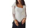 (取寄) フリーピープル タン タイド ボディスーツ Free People Tongue Tied Bodysuit Ivory