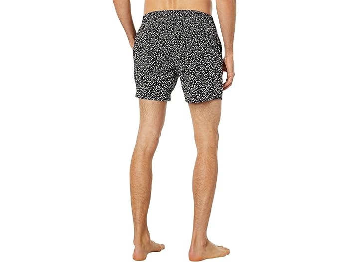 (取寄) グッドマンブランド プリンテッド スイム ショーツ Good Man Brand Printed Swim Shorts Black Abstract Dot