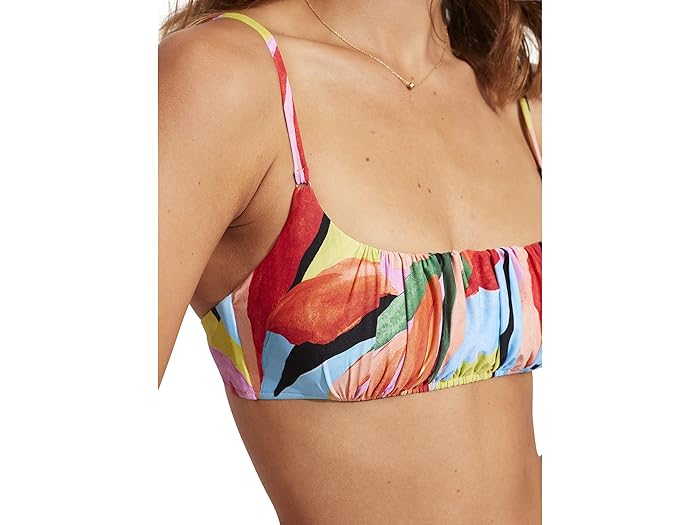 (取寄) シーフォリー トロップフェスト ブラレット ビキニ トップ Seafolly Tropfest Bralette Bikini Top Aquamarine