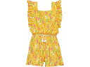 (取寄) ピーク オール オーバー プリント フラワー スモック ロンパー (トドラー/リトル キッズ/ビッグ キッズ) PEEK All Over Print Flowers Smocked Romper (Toddler/Little Kids/Big Kids) Yellow