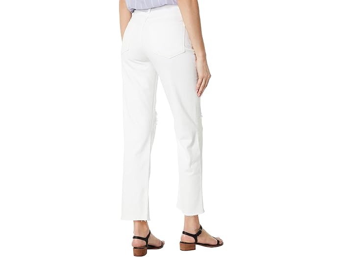 (取寄) メイドウェル ザ パーフェクト ビンテージ ストレート ジーン イン タイル ホワイト リップド-ニー エディション Madewell The Perfect Vintage Straight Jean in Tile White: Ripped-Knee Edition Tile White