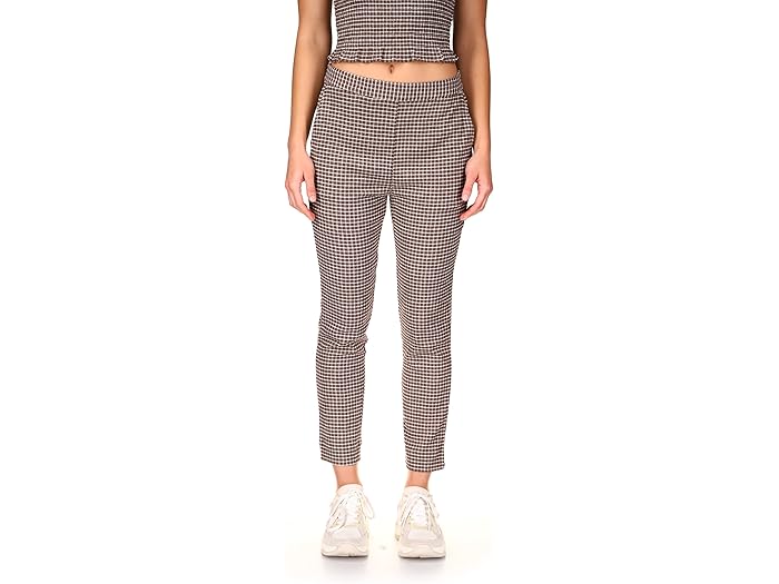 () 󥯥奢 ȥ å ѥ Sanctuary Westside Check Pants Chocolate...