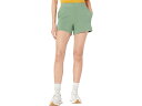 (取寄) メイドウェル MWL エアリーテリー ステッチド-ポケット スウェットショーツ Madewell MWL Airyterry Stitched-Pocket Sweatshorts Heather Versailles Green(4)