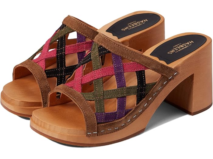 () ǥå ϥӡ Хå å Swedish Hasbeens Basket Clog Suede Com...