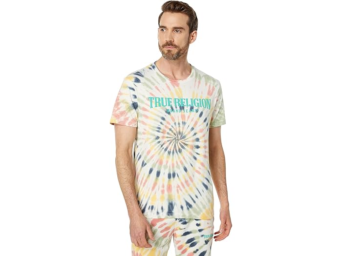() ȥ롼ꥸ    ƥ True Religion Tie-Dye Arch Logo Tee Mul...