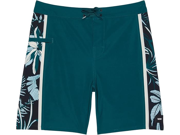 (取寄) バンズ キッズ サイドラインズ ボードショーツ (ビッグ キッズ) Vans Kids Sidelines Boardshorts (Big Kids) Deep Teal