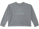 (取寄) アディダス キッズ ヘザー ロング スリーブ ウェスト クルー ティー (ビッグ キッズ) adidas Kids Heather Long Slee...