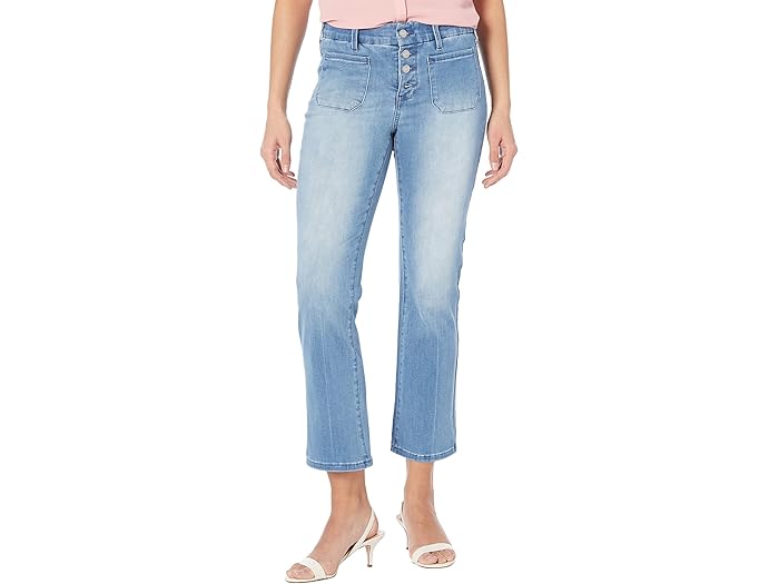 (取寄) エヌワイディージェイ ウェスト マッチ マリリン ストレート アンクル パンツ イン エバリー NYDJ Waist Match Marilyn Straight Ankle Pants in Everly Everly