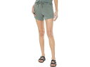 (取寄) チェイサー ビンテージ フリース ロー エッジ パネル ショーツ Chaser Vintage Fleece Raw Edge Panel Shorts Dill(4)