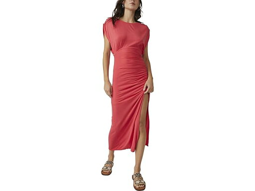 (取寄) フリーピープル レイクサイド ソリッド ミディ ドレス Free People Lakeside Solid Midi Dress Bella Rose (取寄) フリーピープル レイクサイド ソリッド ミディ ドレス Free People Lakeside Solid Midi Dress Bella Rose