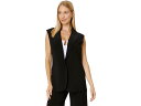 (取寄) ノーマ カマリ スリーブレス シングル ブレステッド ジャケット Norma Kamali Sleeveless Single Breasted Jacket Black(4)