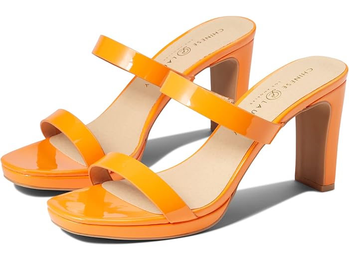 () 㥤ˡɥ꡼ ȡ Chinese Laundry Tete Orange Patent