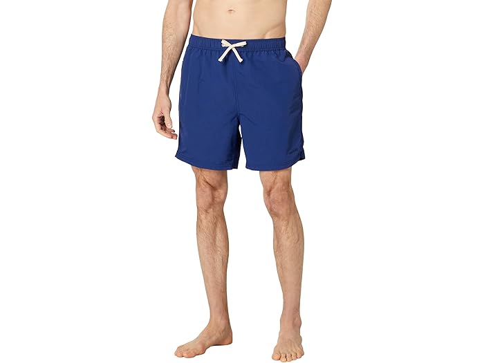 (取寄) スーパードライ ビンテージ リップストップ スイム ショーツ Superdry Vintage Ripstop Swim Shorts Pilot Mid Blue