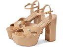 (取寄) スチュアート ワイツマン マイアミ スクエアハイ 140 プラットフォーム サンダル Stuart Weitzman Miami Squarehigh 140 Platform Sandal Adobe