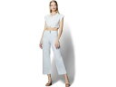 (取寄) ディーエル1961 アイネス クロップ シャツ DL1961 Ines Crop Shirt White Linen(4)