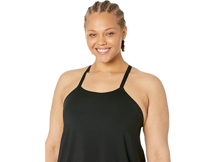 (取寄) メイドウェル プラス MWL フレックス フィットネス ドレス Madewell Plus MWL Flex Fitness Dress True Black