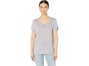 (取寄) アヴェンチュラクロージング パロマ ショート スリーブ トップ Aventura Clothing Paloma Short Sleeve Top Lilac Grey(4)