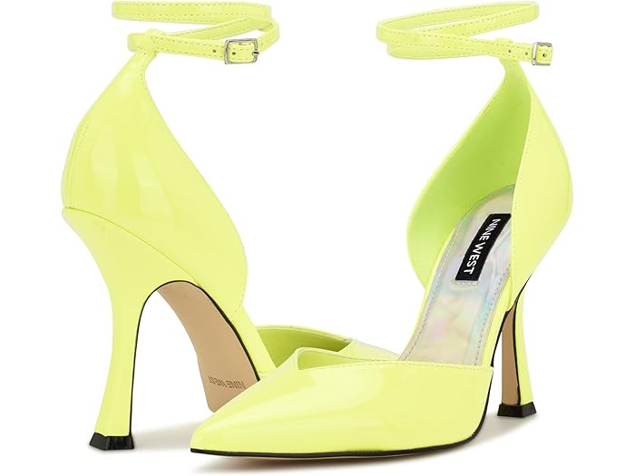 () ʥ󥦥 ե 3 Nine West Frends 3 Lime Patent