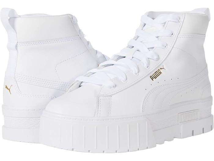 () ס ᥤ ߥå PUMA Mayze Mid Puma White