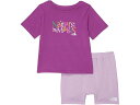 (取寄) ノースフェイス キッズ コットン サマー セット (インファント) The North Face Kids Cotton Summer Set (Infant) Purple Cactus Flower/Lupine