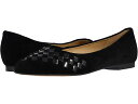 (取寄) トロッターズ エスティ ウーブン Trotters Estee Woven Black Suede/Black Patent(4)
