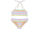 (取寄) トゥービードゥー レインボー ストライプ ヘアバンド ビキニ (トドラー/リトル キッズ/ビッグ キッズ) Toobydoo Rainbow Stripes Bandeau Bikini (Toddler/Little Kids/Big Kids) Rainbow