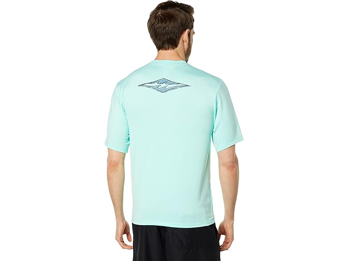 (取寄) ビラボン クレヨン ウェーブ ルーズ フィット ショート スリーブ サーフ ティー Billabong Crayon Wave Loose Fit Short Sleeve Surf Tee Mint