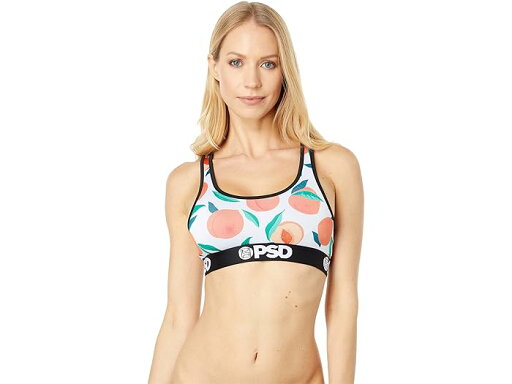 (取寄) PSD スポーツ ブラ PSD Sports Bra White/Just Peachy Sports Bra (取寄) PSD スポーツ ブラ PSD Sports Bra White/Just Peachy Sports Bra