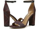 (取寄) サムエデルマン ヤロ アンクル ストラップ サンダル ヒール Sam Edelman Yaro Ankle Strap Sandal Heel Brick Multi Fabric(4)