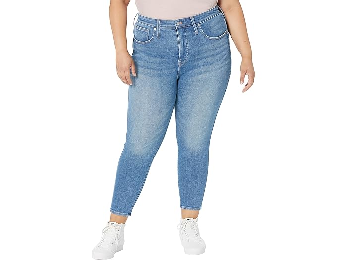 (取寄) メイドウェル プラス サイズ 10 ハイライズ スキニー クロップ ジーンズ イン シェフィールド ウォッシュ Madewell Plus Size 10" High-Rise Skinny Crop Jeans in Sheffield Wash Sheffield Wash