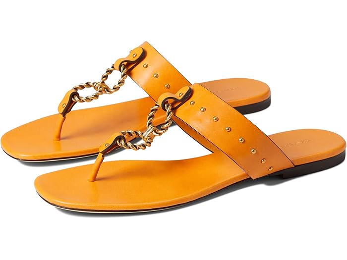 () ȥ꡼С ӥơ ץ顼  Tory Burch Vintage Plaque Sandal Arancio
