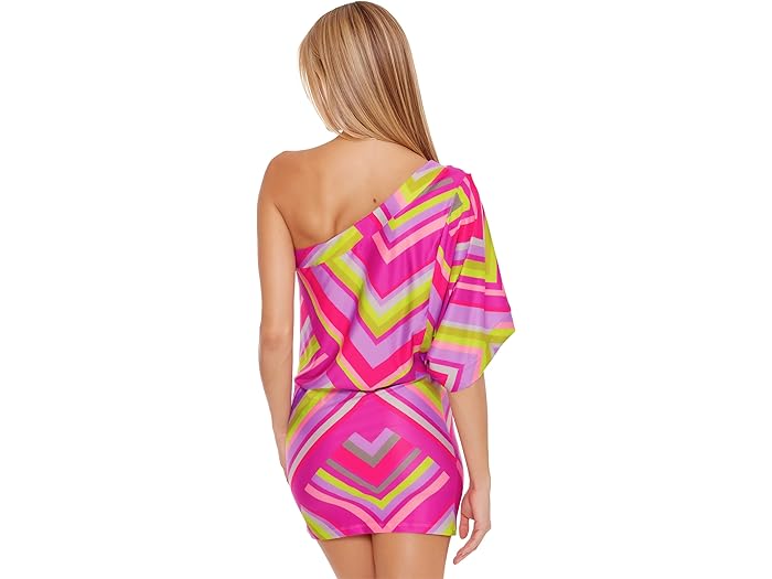 (取寄) トリーナターク ワルツ アシンメトリカル チュニック Trina Turk Waltz Asymmetrical Tunic Multi