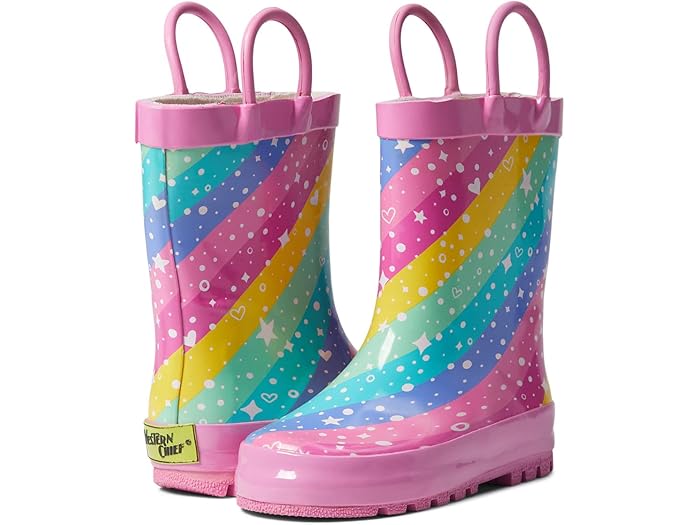 (取寄) ウエスタンチーフ キッズ ミステリカフ パステルズ レイン ブート (トドラー/リトル キッド) Western Chief Kids Mystical Pastels Rain Boot (Toddler/Little Kid) Pink
