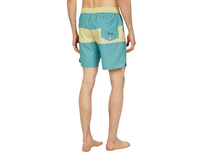 (取寄) ソルティ クルー ビーコンズ 18 エラスティック ボードショーツ Salty Crew Beacons 18" Elastic Boardshorts Dusty Jade
