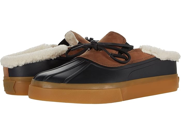() 쥤  å ߥ塼 GREATS Wooster Duck Mule Nero/Gum Leather