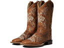 (取寄) オールドウェスト キッズブーツ ステッチ (ビッグ キッド) Old West Kids Boots Stitch (Big Kid) Burnt T...