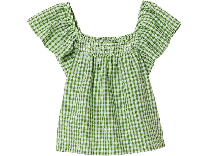 () ޥ å 쥪 ֥饦 (ȥ å/ӥå å) MANGO Kids Leon Blouse (Little...