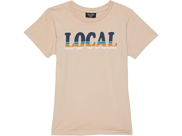 (取寄) タイニー ウェールズ ローカル Tシャツ (インファント/トドラー/リトル キッズ/ビッグ キッズ) Tiny Whales Local T-Shirt (Infant/Toddler/Little Kids/Big Kids) Clay