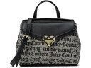 (取寄) ジューシークチュール モダン シック クロスボディ Juicy Couture Modern Chic Crossbody Oversized Gothic Status Black Beige