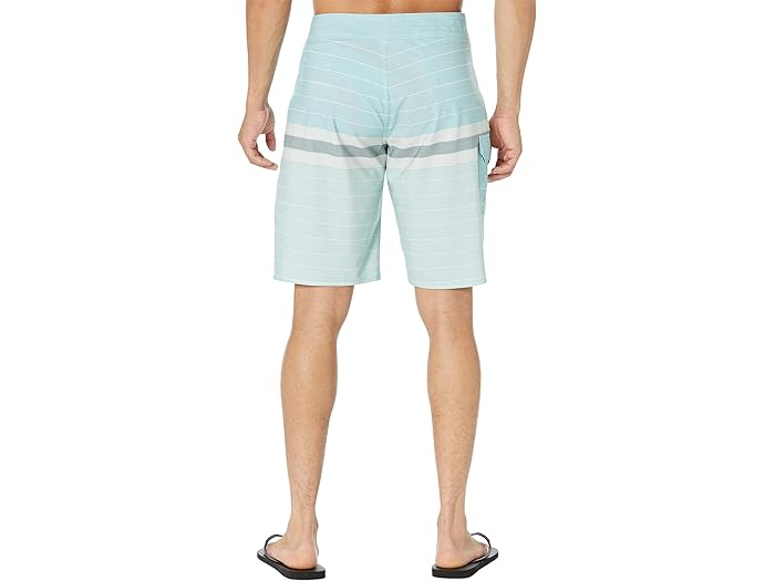 (取寄) ビラボン オール デイ ヘザー ストライプ プロ 20 ボードショーツ Billabong All Day Heather Stripe Pro 20" Boardshorts Light Marine