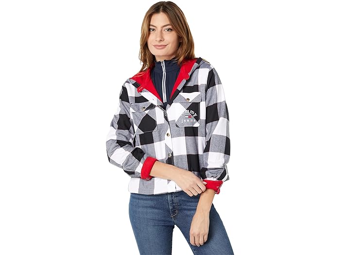 () Tommy Jeans ե꡼ 饤 ա 㥱å Tommy Jeans Fleece Lined Hood Shac...