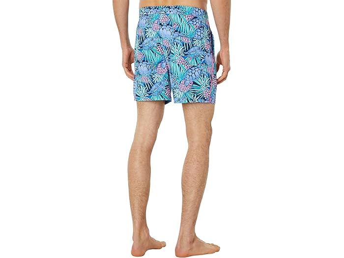 (取寄) ヴィンヤードヴァインズ プリンテッド チャッピー トランクス Vineyard Vines Printed Chappy Trunks Sea Turtle/Blue Blazer