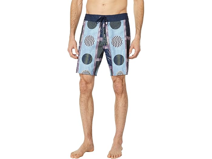 (取寄) ボルコム リバウンド ストーニー 18 ボードショーツ Volcom Rebound Stoney 18" Boardshorts Ashley Blue