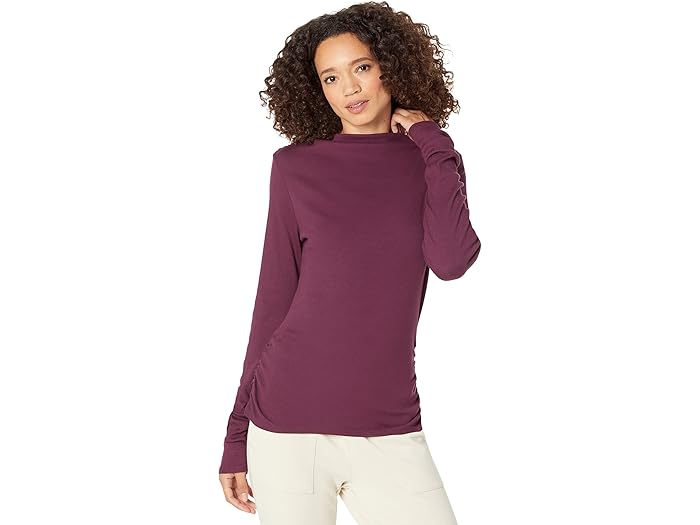 () ޥ  ˥ ȥͥå Michael Stars Nichole Turtleneck Plum
