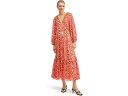 (取寄) マンゴ リディア ドレス MANGO Lidia Dress Orange