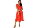 (取寄) ロスト + ワンダー ストロベリー ウェーブ ミディ ドレス Lost + Wander Strawberry Waves Midi Dress Red