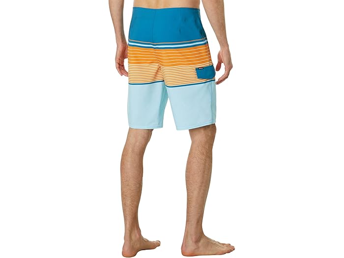 (取寄) オニール レノックス ストライプ 21 ボードショーツ O'Neill Lennox Stripe 21" Boardshorts Bay Blue