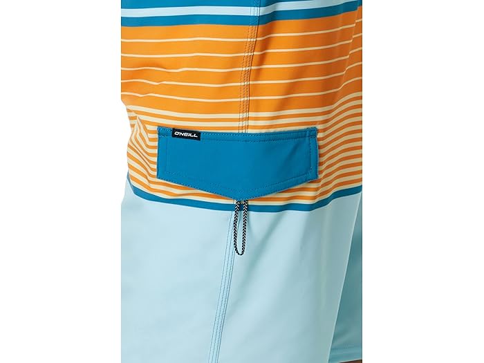 (取寄) オニール レノックス ストライプ 21 ボードショーツ O'Neill Lennox Stripe 21" Boardshorts Bay Blue