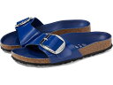 (取寄) ビルケンシュトック マドリッド ビッグ バックル ハイ シャイン Birkenstock Madrid Big Buckle High Shine Cobalt